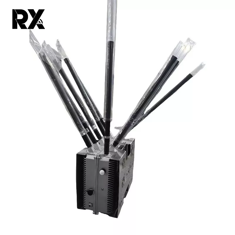 10-kanals fuldt bånd 360°-detektionsjamming-udstyr