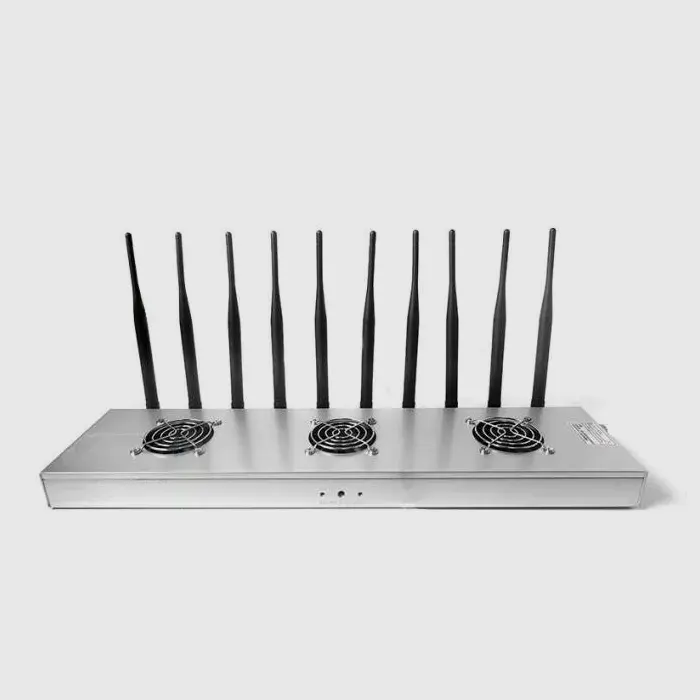 100W 10 Antenne GPS Frequency Desktop Telefon Signal Jammer