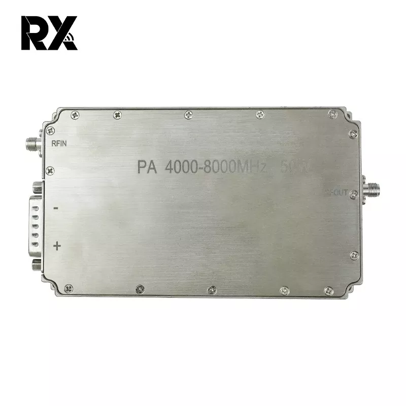 Ultra-Wideband C-Band 4-8 GHz 50W effektforstærker RF-system